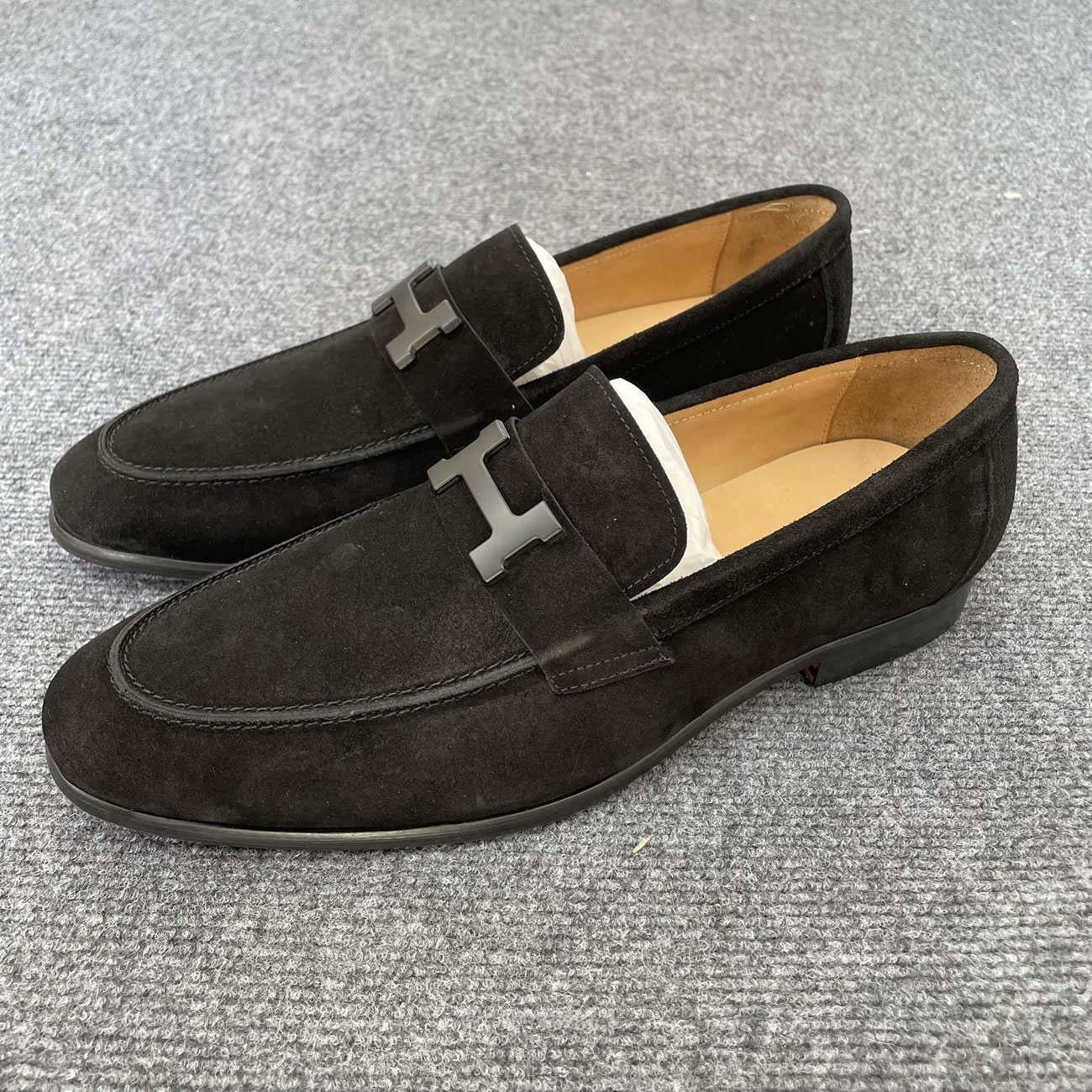 Hermès H Paris Loafer Suede (7) - www.newkick.vip
